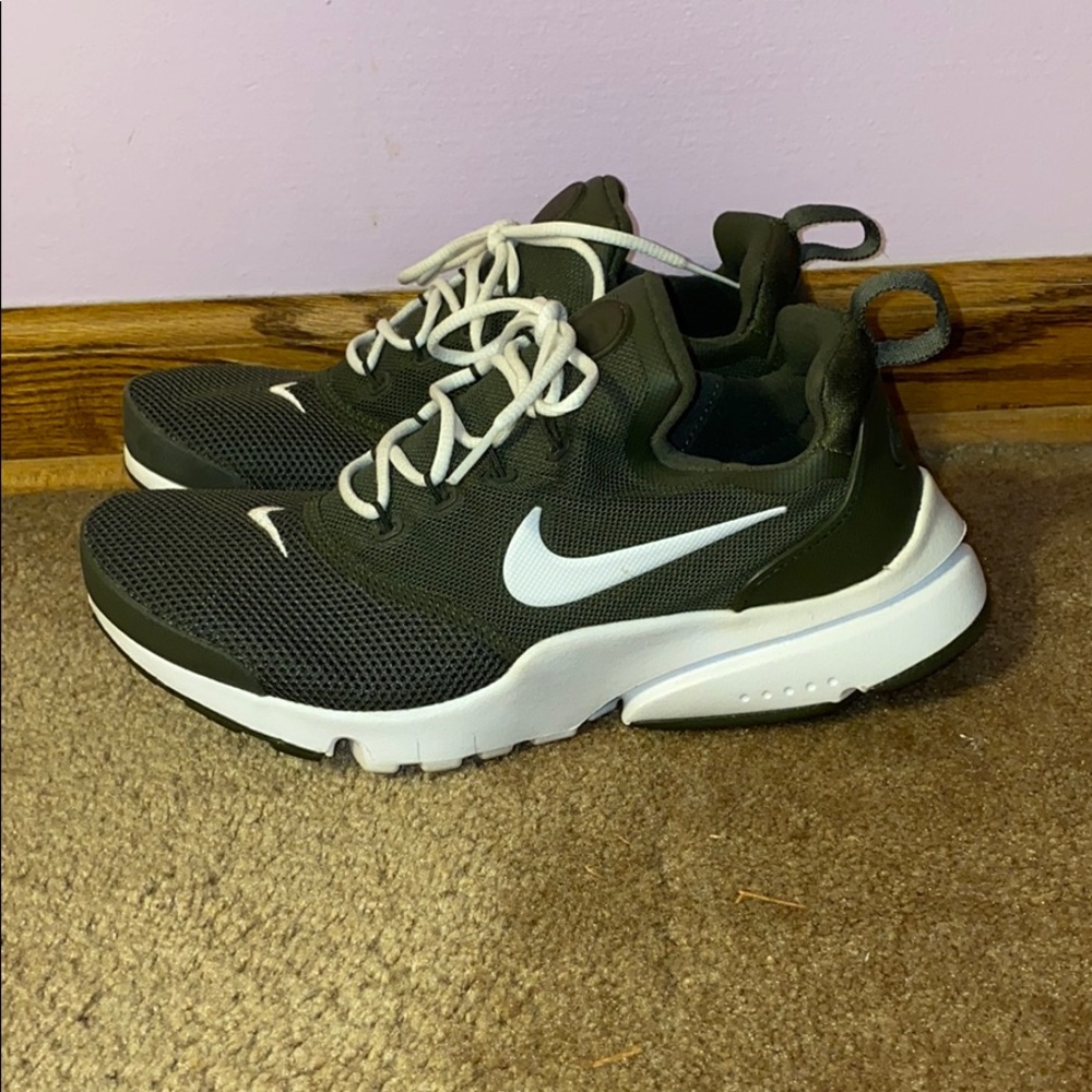 Army Green Nike sneaker